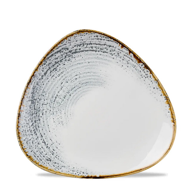 Homespun Accents Jasper Grey Lotus Plate 22.9cm 12/box