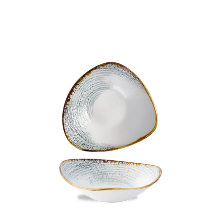 Homespun Accents Jasper Grey Lotus Bowl 18.5cm 12/box