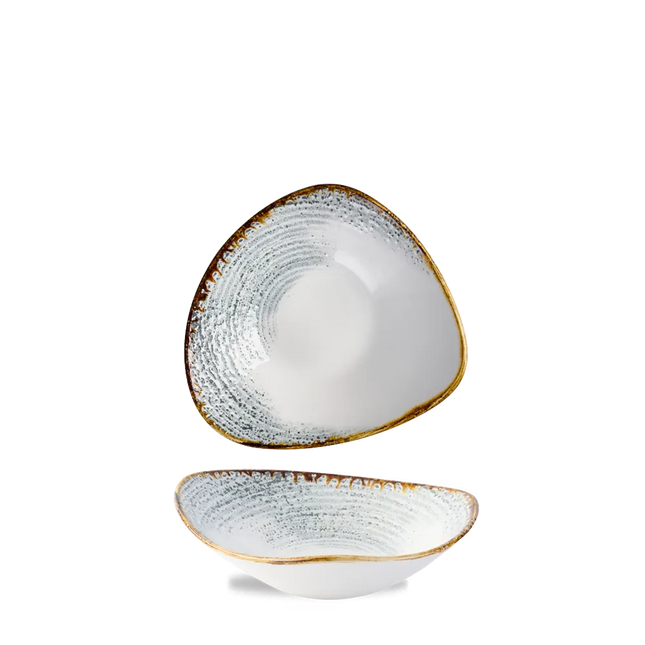 Homespun Accents Jasper Grey Lotus Bowl 18.5cm 12/box