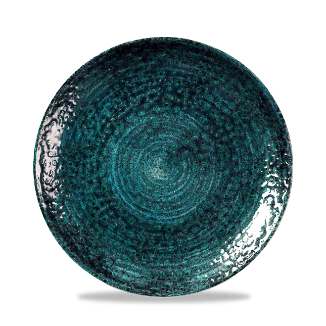 Homespun Chroma Blue Evolve Coupe Plate 21.7cm 12/box