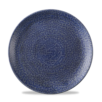 Churchill Homespun Chroma Twilight coupebord Ø 26 cm – porseleinen bord voor restaurants en hotels
