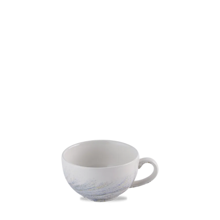 Churchill Elements Coast cappuccino kop 340 ml – grote gemêleerd blauwe kop voor restaurants