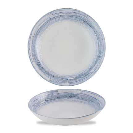 Churchill Elements Coast coupe kom Ø 18,2 cm – gemêleerd blauwe kom voor bistro's
