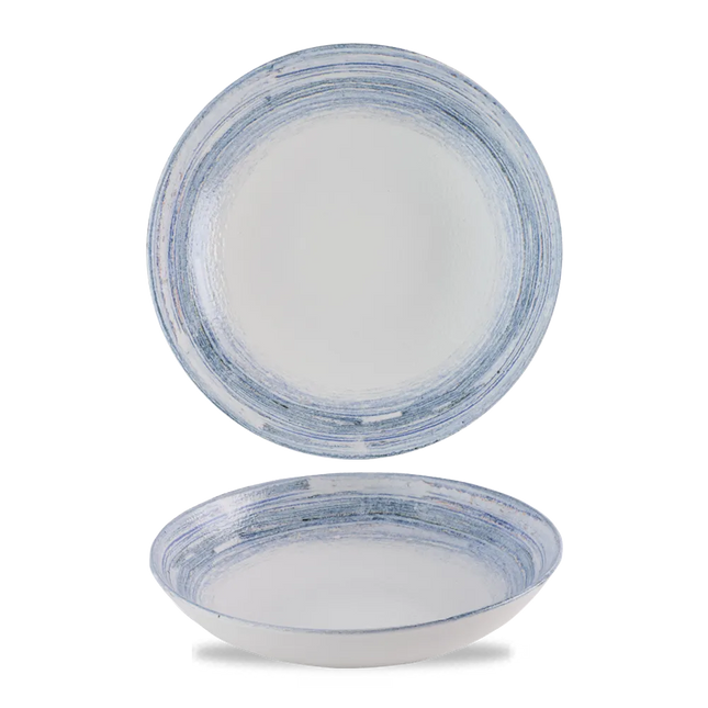 Churchill Elements Coast coupe kom Ø 18,2 cm – gemêleerd blauwe kom voor bistro's