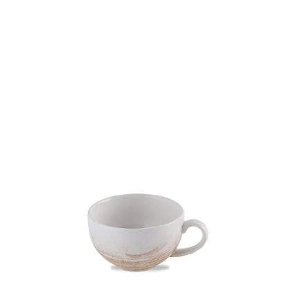 Churchill Elements Dune cappuccino kop 227 ml – gemêleerd zandkleurig kopje voor horeca