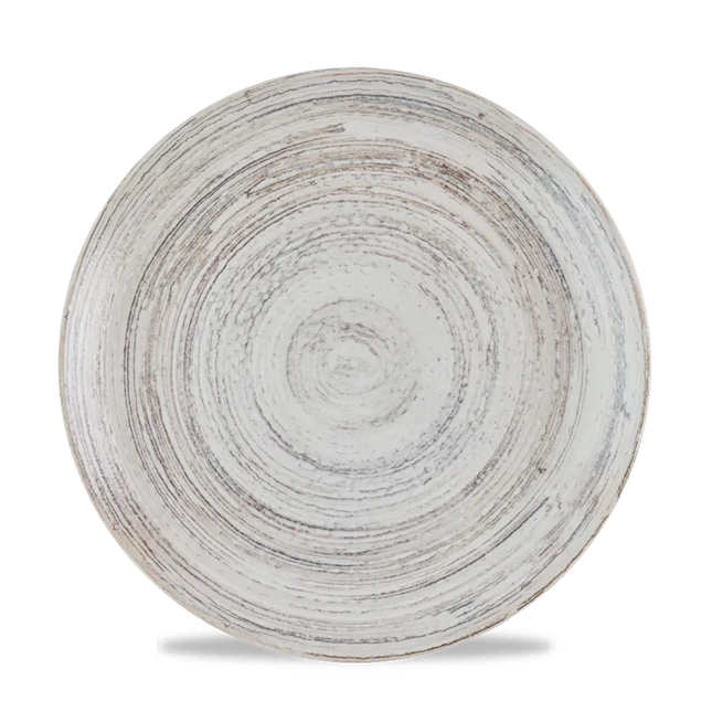 Churchill Elements Dune coupe bord Ø 26 cm – gemêleerd zandkleurig bord voor restaurants