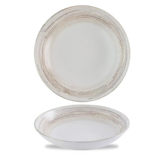 Churchill Elements Dune coupe kom Ø 18,2 cm – gemêleerd zandkleurige kom voor bistro's