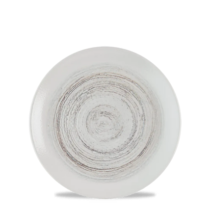 Churchill Elements Dune coupe bord Ø 16,5 cm – klein gemêleerd zandkleurig bijzetbord voor restaurants