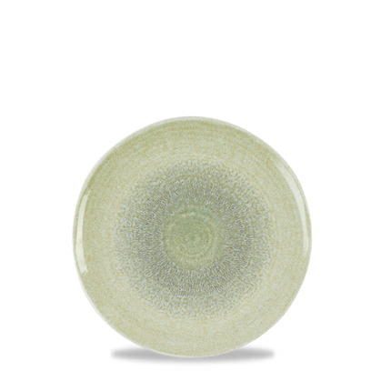 Dudson Harvest Green organisch coupebord 29,5 cm – groen porseleinen bord voor de horeca