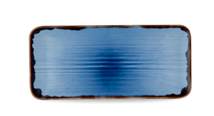 Harvest Indigo Coupe Rect Platter 34,6x15,6cm 6/box