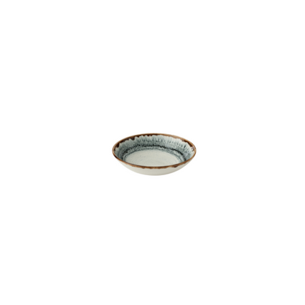 Harvest Flare Natural Evolve Coupe Bowl van Churchill, 18,2 cm, set van 12. Handgemaakte coupekom in een warme, natuurlijke tint met een organisch ontwerp, ideaal voor het serveren van kleinere gerechten, soep of bijgerechten. Duurzaam en stijlvol, perfect voor gebruik in de horeca.