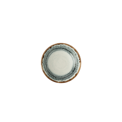 Harvest Flare Natural Evolve Coupe Bowl van Churchill, 18,2 cm, set van 12. Handgemaakte coupekom in een warme, natuurlijke tint met een organisch ontwerp, ideaal voor het serveren van kleinere gerechten, soep of bijgerechten. Duurzaam en stijlvol, perfect voor gebruik in de horeca.