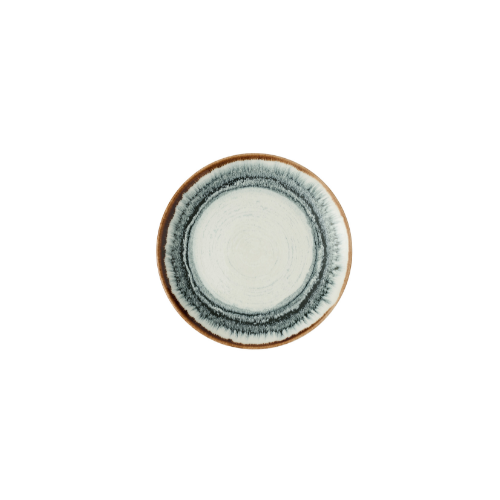 Harvest Flare Natural Evolve Coupe Plate van Churchill, 21,7 cm, set van 12. Handgemaakt coupebord in een warme, natuurlijke tint met een organisch ontwerp, ideaal voor het serveren van bijgerechten, salades of kleinere gerechten. Duurzaam en stijlvol, perfect voor gebruik in de horeca.