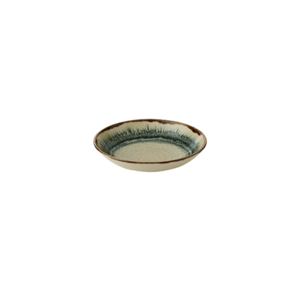Harvest Flare Linen Evolve Coupe Bowl van Churchill, 24,8 cm, set van 12. Handgemaakte coupekom in een zachte linnenkleur met een organisch ontwerp, perfect voor het serveren van soepen, pasta’s of salades. Duurzaam en stijlvol, ideaal voor gebruik in de horeca.
