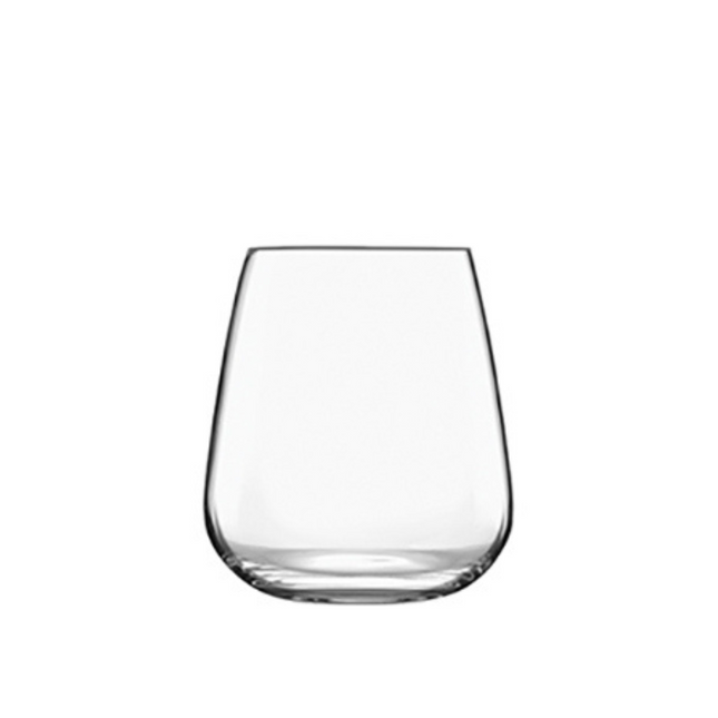 Luigi Bormioli I Meravigliosi stemless wijnglas 450 ml – wijnglas zonder voet voor de horeca