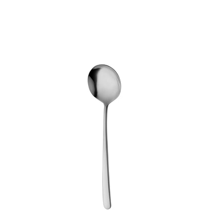 Sola Ibiza 18/0 soeplepel 17,8 cm – rvs lepel voor soep en bouillon, doos van 12, voor restaurants
