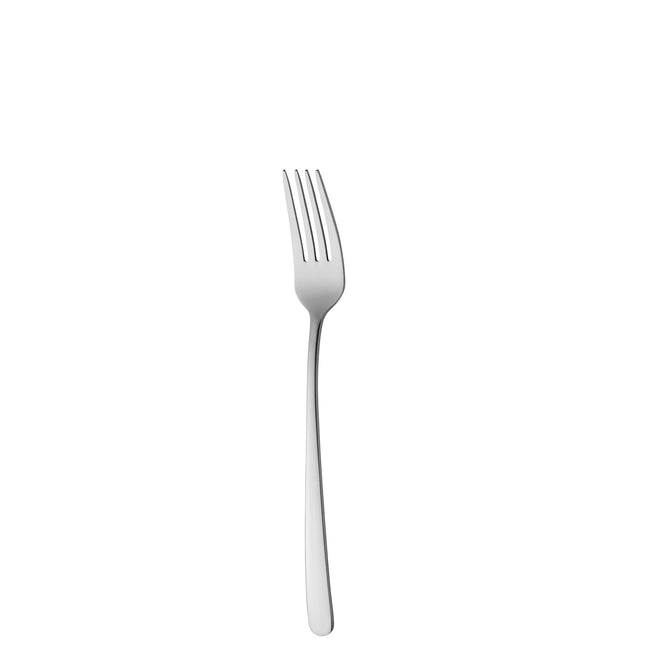 Sola Ibiza 18/0 dessertvork 18,9 cm – roestvrijstalen vork voor nagerechten, doos van 12, voor horeca
