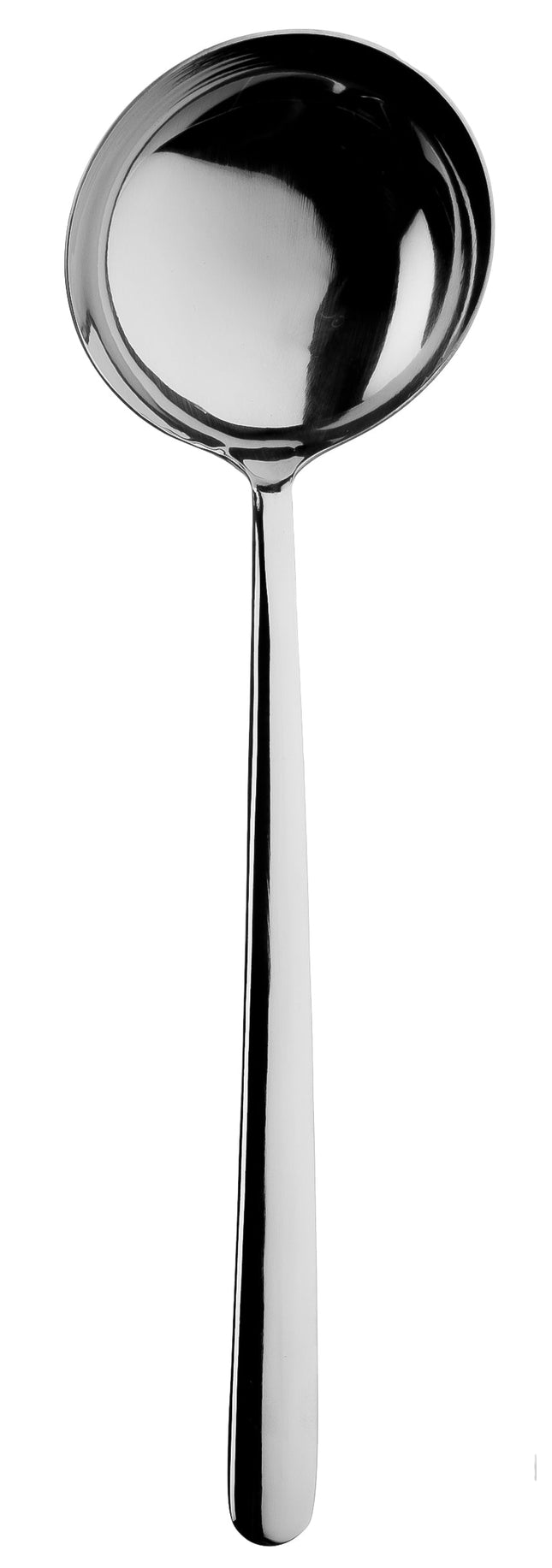 Sola Ibiza 18/0 soeplepel 28 cm – grote rvs pollepel voor soep en stoofgerechten, doos van 12, horeca