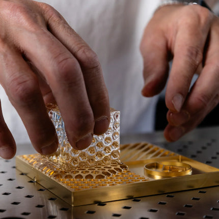 Brass Ice Cube Stamp
