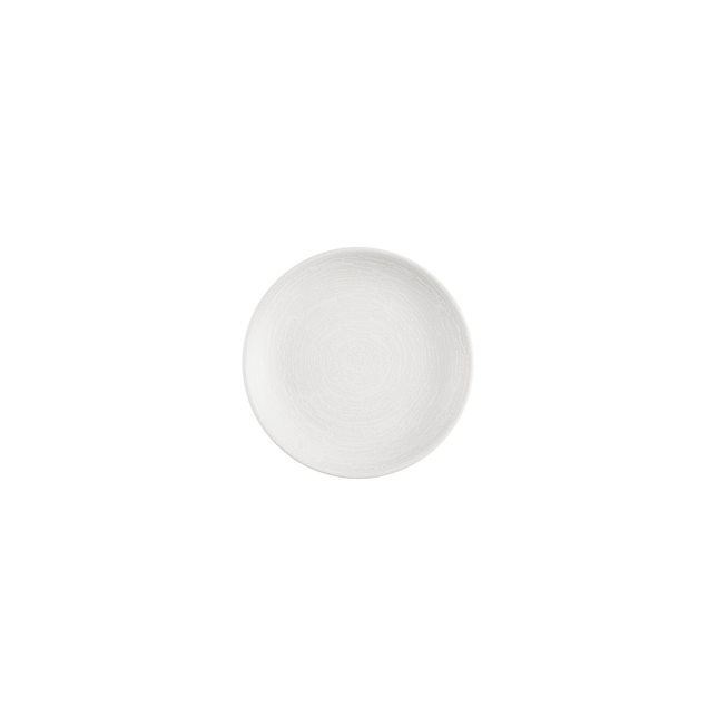 Churchill Inked Elements Ice coupebord 16,5 cm – ijswit porseleinen bordje voor desserts en amuses