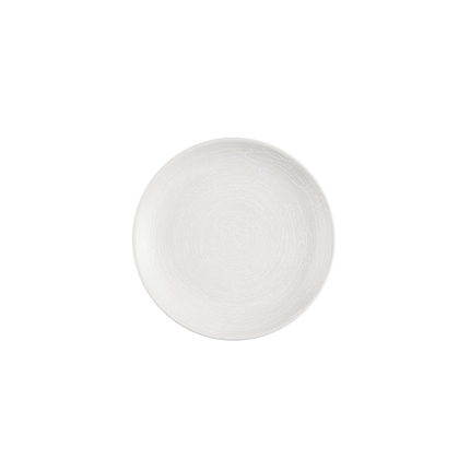 Churchill Inked Elements Ice coupebord 21,7 cm – ijswit porseleinen bord voor cafes en bars
