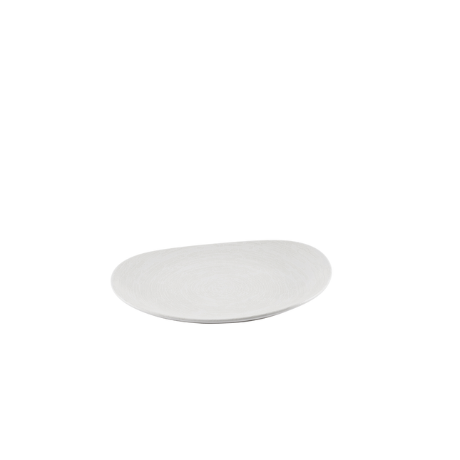 Churchill Inked Elements Ice bord 21 cm – ijswit porseleinen plat bord voor hotels en brasseries