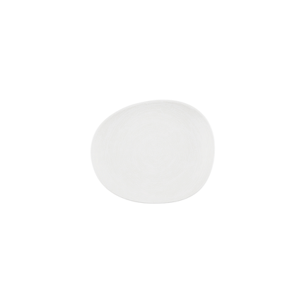 Churchill Inked Elements Ice bord 26 cm – ijswit porseleinen plat bord voor cafes en bars