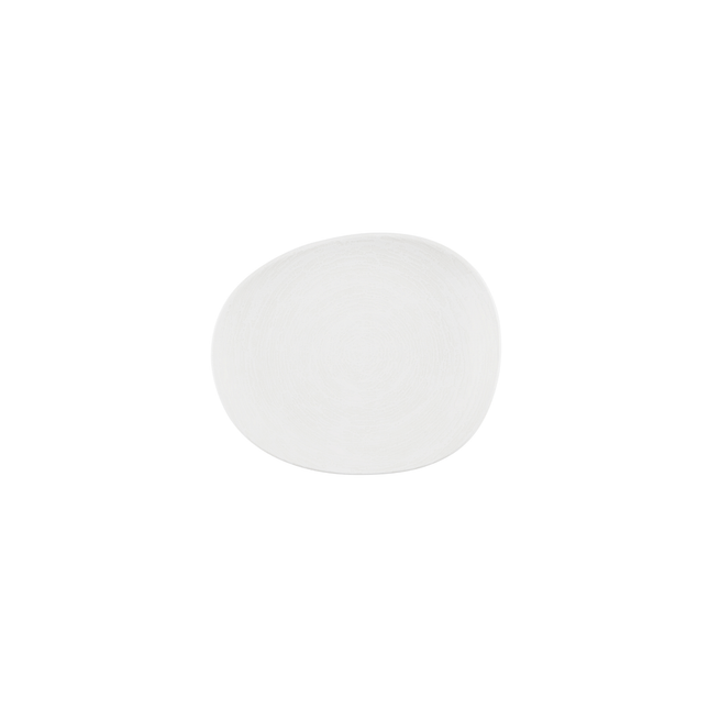 Churchill Inked Elements Ice bord 26 cm – ijswit porseleinen plat bord voor cafes en bars