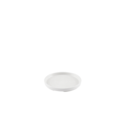 Churchill Inked Elements Ice bord met rand 15,7 cm – ijswit porseleinen bordje voor hoofdgerechten