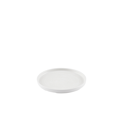 Churchill Inked Elements Ice bord met rand 21 cm – ijswit porseleinen bord voor restaurants