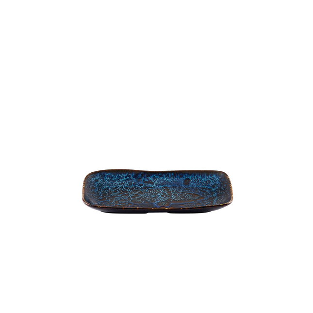 Churchill Cascade Blue diepe schaal 26 x 18 cm – blauw porseleinen schaal voor de horeca