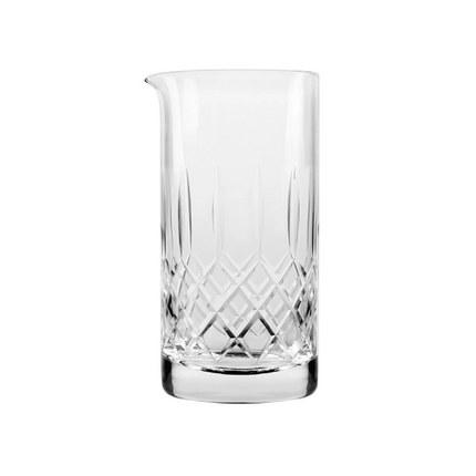 APS Japans mixing glass met schenklip 750 ml - handgeslepen roerglas voor cocktails