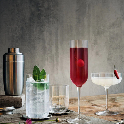 Luigi Bormioli Jazz cocktailcoupe 300 ml – elegant coupeglas voor de cocktailbar