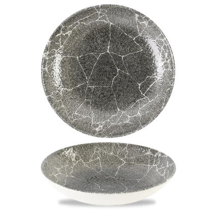 Kintsugi Black Evolve Coupe Bowl 24,8cm 12/box