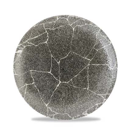 Kintsugi Black Evolve Coupe Plate 21,7cm 12/box