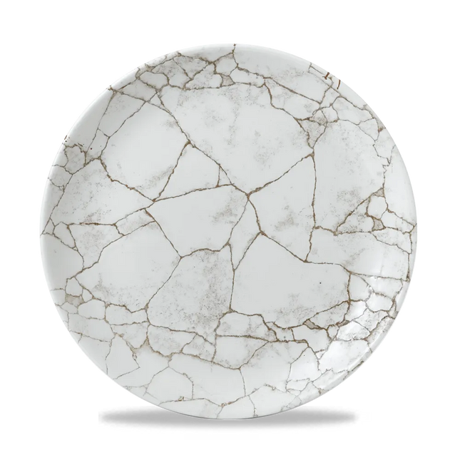 Kintsugi Agate Grey Evolve Coupe Plate 26 cm 12/box
