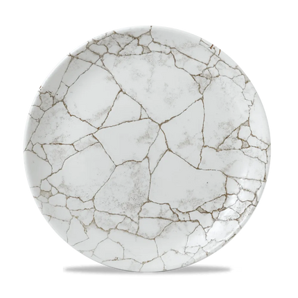 Kintsugi Agate Grey Evolve Coupe Plate 28,8 cm 12/box