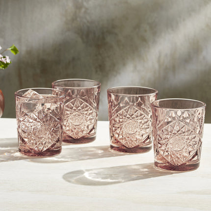 Onis ICON Rose glas 355 ml close-up roze whiskeyglas professionele horeca