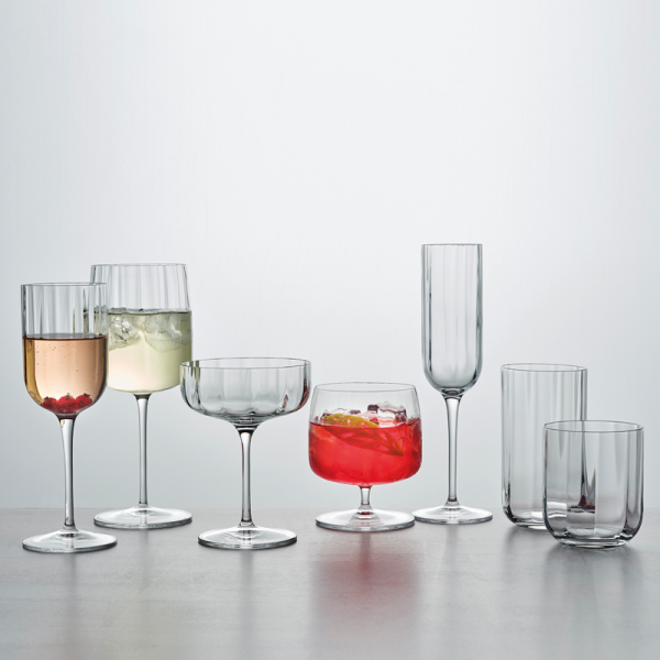 Luigi Bormioli Jazz longdrink 450 ml – kristallen hi-ball glas voor de bar