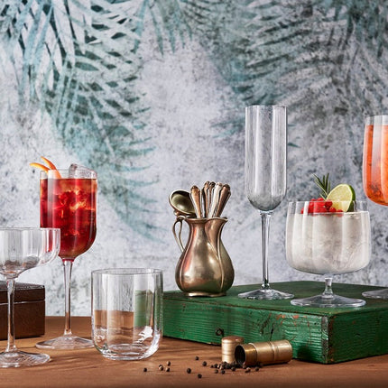 Luigi Bormioli Jazz rocks glas 350 ml – kristallen tumbler voor de cocktailbar