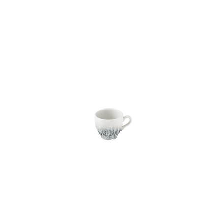 Churchill Lume Black espressokopje 100 ml – zwart porseleinen espressokopje voor hoofdgerechten