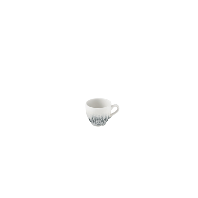 Churchill Lume Black espressokopje 100 ml – zwart porseleinen espressokopje voor hoofdgerechten