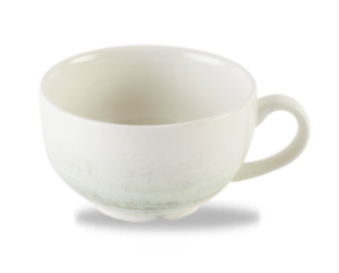 Dudson Finca Flint cappuccinokop 340 ml – vuursteengrijze porseleinen kop voor koffiebars