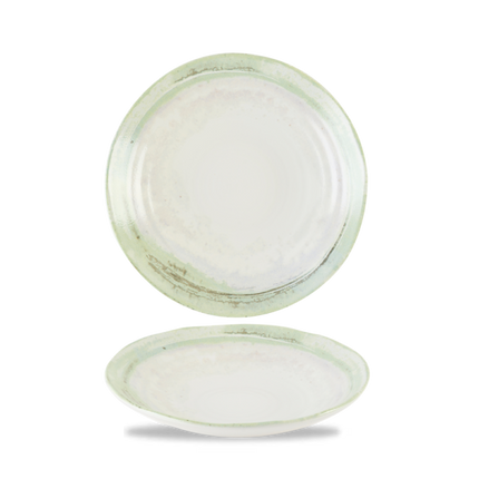 Dudson Finca Flint organische coupekom 25 cm – vuursteengrijze porseleinen kom voor restaurants