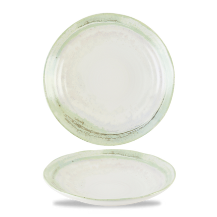 Dudson Finca Flint organische coupekom 27,9 cm – vuursteengrijze porseleinen kom voor fine dining