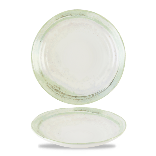 Dudson Finca Flint organische coupekom 27,9 cm – vuursteengrijze porseleinen kom voor fine dining