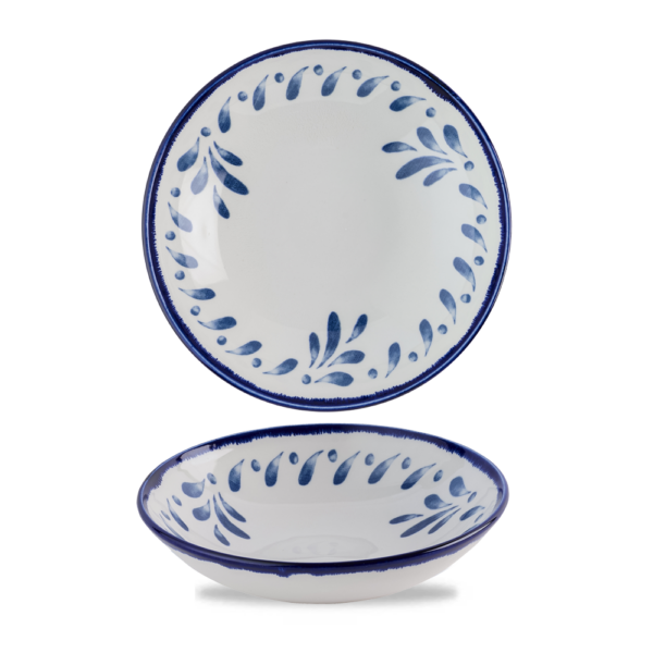 Dudson Harvest Mediterranean coupekom 18,2 cm – mediterrane porseleinen coupekom voor de horeca