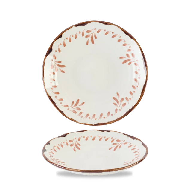 Harvest Terracotta Organic Coupe Bowl 25cm 12/box