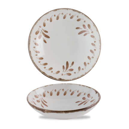 Harvest Mediterranean Terracotta Coupe Bowl 18,2cm 12/box