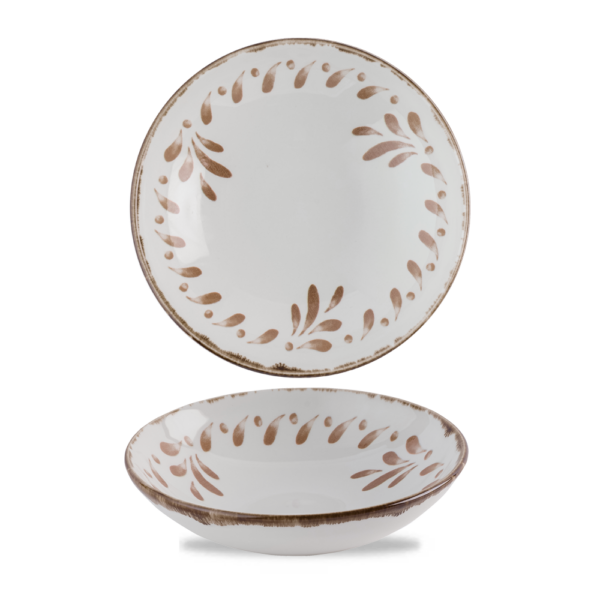 Harvest Mediterranean Terracotta Coupe Bowl 18,2cm 12/box